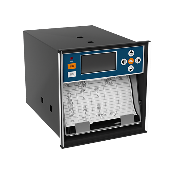 AG恒峰R1200 1-12路 液晶智能 打印有纸记录仪 电流/电压/温度/压力