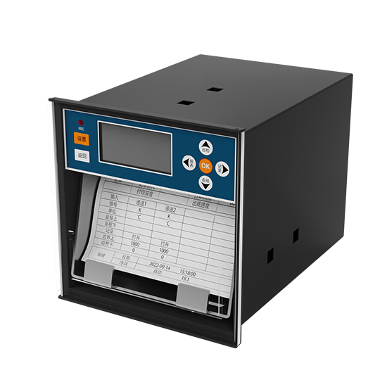 AG恒峰R1200 1-12路 液晶智能 打印有纸记录仪 电流/电压/温度/压力