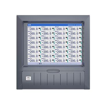 AG恒峰MIK-R8000D 1-40路 10.4英寸 彩屏 无纸记录仪 USB